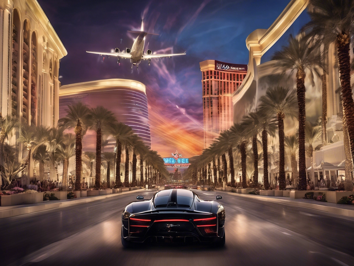 Formula 1 Race Week Las Vegas by Private Jet with the ultimate package.