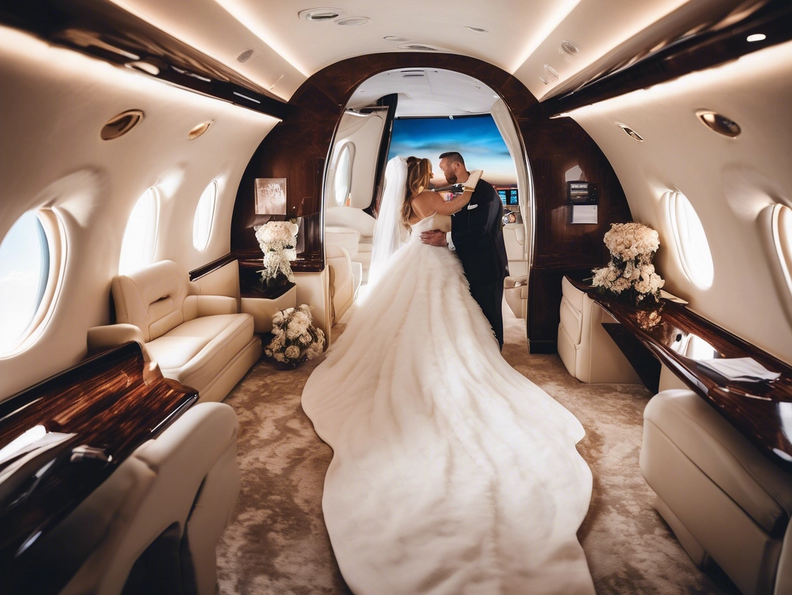 Private Jet Wedding Journey